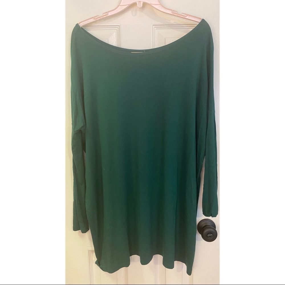 Green long sleeve Piko